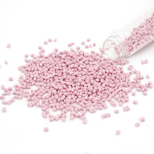 Good Compatibility Pink Plastic Raw Material Plastic Granules with Good Pigment RoHS Reach
